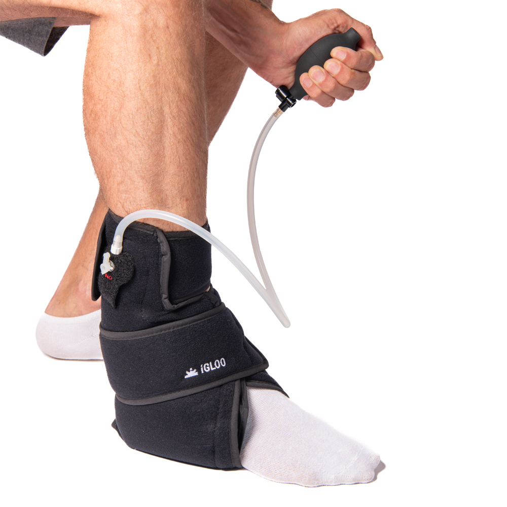 attelle de cryothérapie compressive pour la cheville Igloo